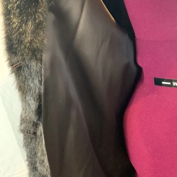 Marvin Richards Faux Fur Mink Coat - Picture 4 of 9